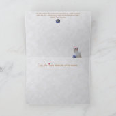 Yuletide Groeten-vakantie/kerstvakantie Kaart (Binnen)