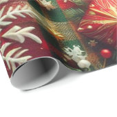 Yuletide Joy Cadeaupapier (Rol Hoek)