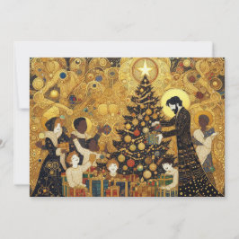 "Yuletide Joy" Feestdagenkaart