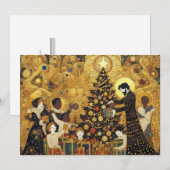 "Yuletide Joy" Feestdagenkaart (Voorkant / Achterkant)