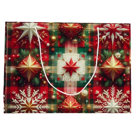 Yuletide Joy Groot Cadeauzakje (Achterkant)