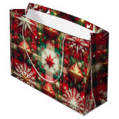 Yuletide Joy Groot Cadeauzakje (Achterkant Gekanteld)