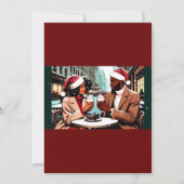 Yuletide Joy in de Stad Feestdagenkaart (Voorkant)