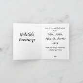 Yuletide Kerst Kaart (Binnen)