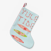 Yuletide KerstSurfer Stocking Kleine Kerstsok (Voorkant (Hangend))