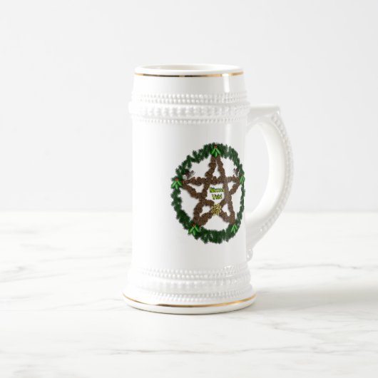 Yuletide Pentacle Bierpul (Voorkant rechts)