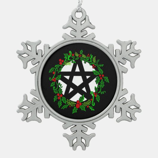 Yuletide Pentacle Ornament (Voorkant)