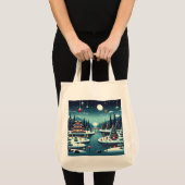 Yuletide Reflecties in het Oosten Tote Bag (Voorkant (product))