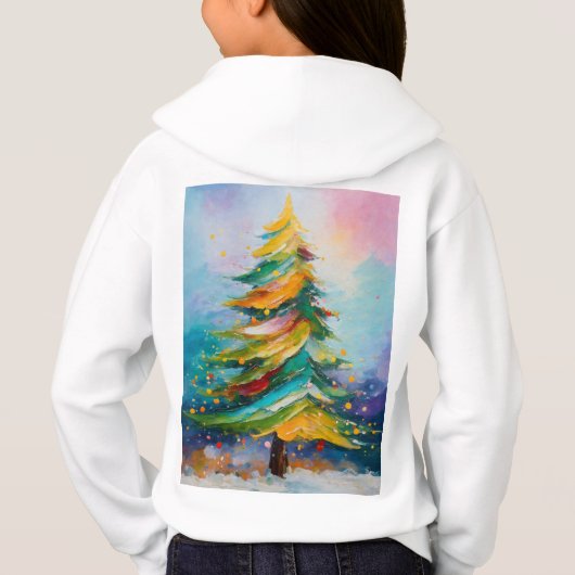 Yuletide Reverie: "Abstracte spatten van pastel"? (Achterkant)