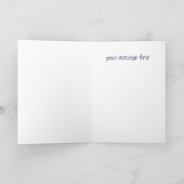 Yuletide robin kaart (Binnen)