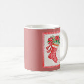 Yuletide Stocking Koffiemok (Voorkant rechts)