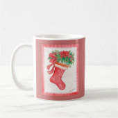 Yuletide Stocking Koffiemok (Links)