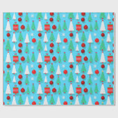 Yuletide Treasures Cadeaupapier (Vlak)