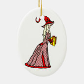 Yuletide Witch Ornament (Achterkant)