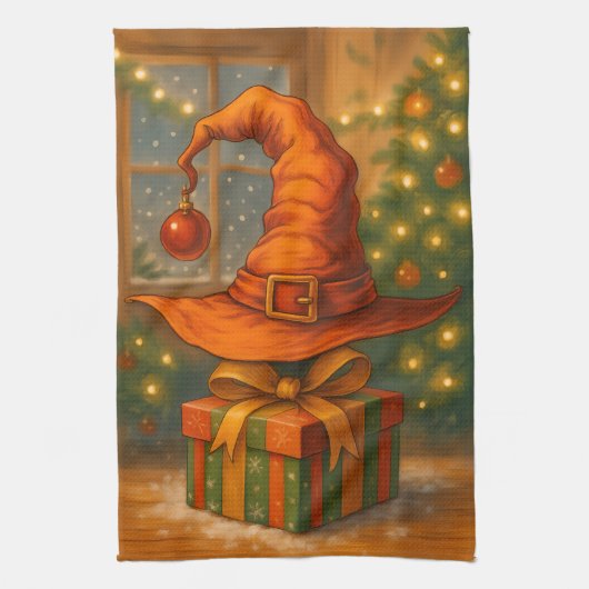 Yuletide Witchery Theedoek (Verticaal)