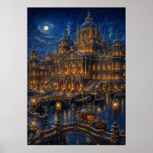 Yuletime Kanaal I - Kanaal Paleis Poster