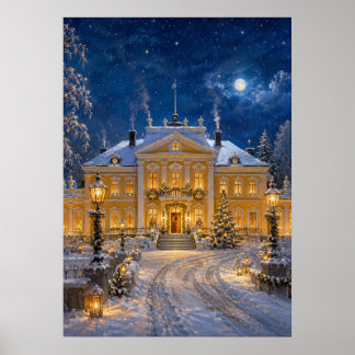 Yuletime Village IV - Kersthuis Poster