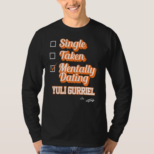 Yuli Gurriel met eenmalig gebruik T-shirt (Voorkant)