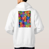 Yulin China Stadkaart Hoodie (Achterkant)