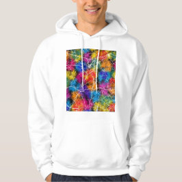 Yulin China Stadkaart Hoodie