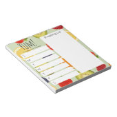 Yum! Aangepaste serie-planningstang Notitieblok (Schuin)