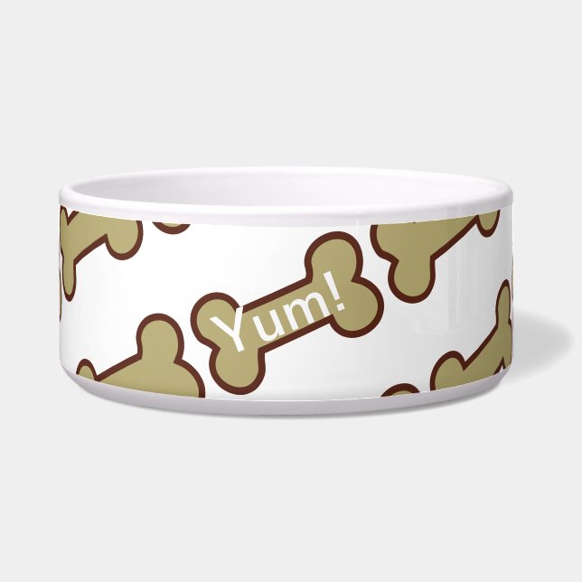 Yum Bone Voerbakje (Voorkant)
