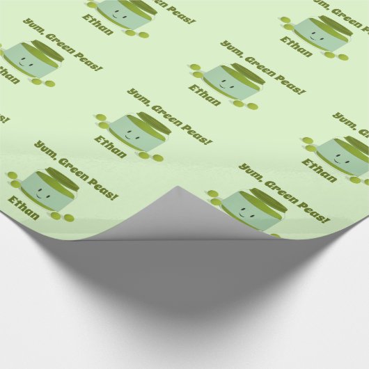 Yum Green Peas | Papier voor onmiddellijke verpakk (Hoek)
