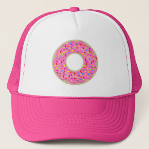 Yum Pink Frosted Donut Trucker Pet