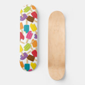 Yum! Popsicle Skateboard (wit) (Voorkant)
