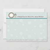 Yum! Recipe Kaart (Voorkant)