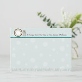 Yum! Recipe Kaart (Staand voorkant)