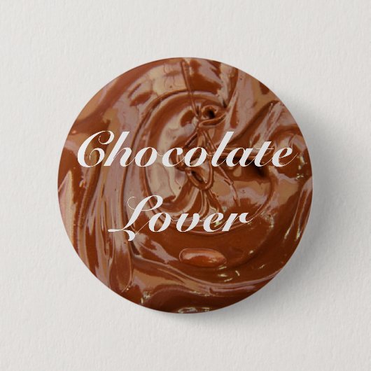 Yum Yum Chocolate Lovers Ronde Button 5,7 Cm (Voorkant)