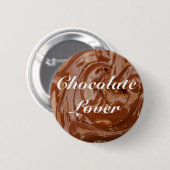 Yum Yum Chocolate Lovers Ronde Button 5,7 Cm (Voorkant /achterkant)