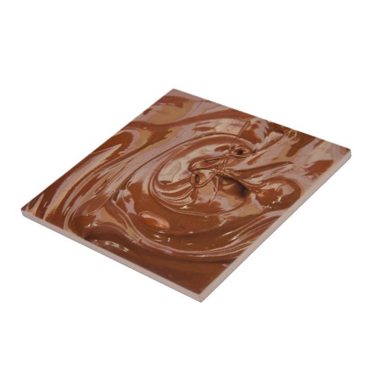 Yum Yum Chocolate Tegeltje (Zijkant)