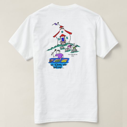 Yum-Yum-eet-3 T-shirt (Design achterkant)