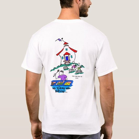 Yum-Yum-eet-3 T-shirt (Achterkant)