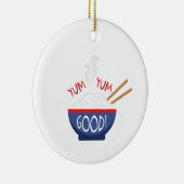 Yum Yum Good Keramisch Ornament (Rechts)