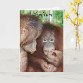 Yum Yum Happy Birthday Treats Kaart (Gele Bloem)