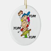 Yum Yum Summer Keramisch Ornament (Rechts)