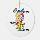 Yum Yum Summer Keramisch Ornament (Links)