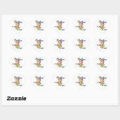 Yum Yum Zomer Hart Sticker (Vel)