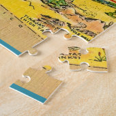 Yuma Arizona 11x14 Map Jigsaw Puzzle Legpuzzel (Zijkant)