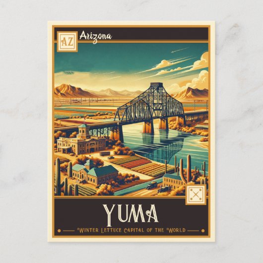 Yuma, Arizona |  Briefkaart (Voorkant)