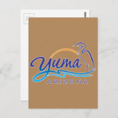 Yuma, Arizona Briefkaart (Voorkant / Achterkant)