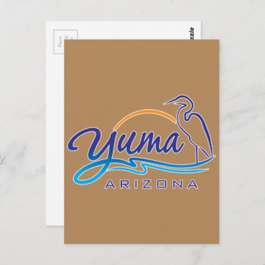 Yuma, Arizona Briefkaart (Voorkant / Achterkant)