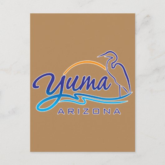 Yuma, Arizona Briefkaart (Voorkant)