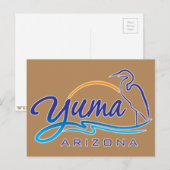 Yuma, Arizona Briefkaart (Voorkant / Achterkant)