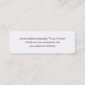 Yuma Arizona Landschapsfotografie bladwijzer Mini Visitekaartje (Achterkant)