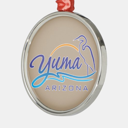 Yuma, Arizona Metalen Ornament (Links)