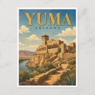 Yuma Arizona Territorial Prison GeoSaga Briefkaart
